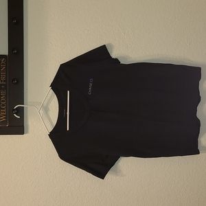 Chase Bank Lands' End short sleeve sweater